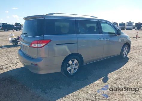 2012 Nissan Quest Sv from USA, damaged, VIN JN8AE2KP0C9032284